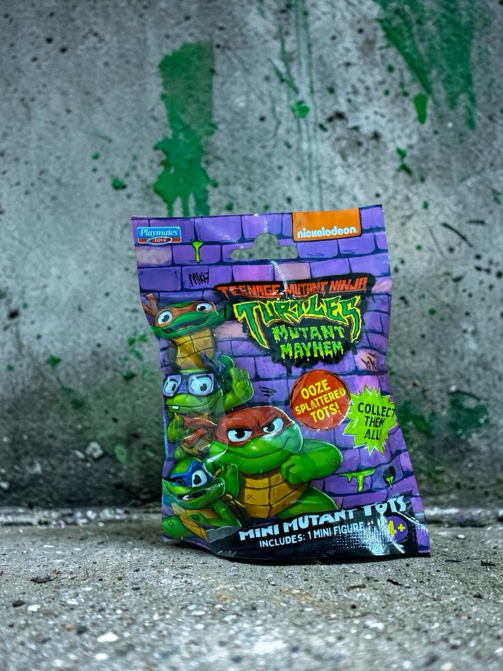 Teenage Mutant Ninja Turtles Mutant Mayhem Purple Mini Mutant Toy mini figure